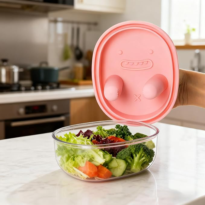 🧺Reusable Silicone Snack Container | Easy to Use, Leakproof for Beach & Picnic🏖️