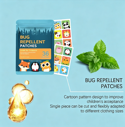 🔥Last Day 49% OFF  - ✨ Mosquito Repellent Stickers - 🌙Safe, Natural Protection for All-Day Outdoor Fun!🦟