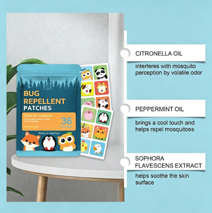 🔥Last Day 49% OFF  - ✨ Mosquito Repellent Stickers - 🌙Safe, Natural Protection for All-Day Outdoor Fun!🦟