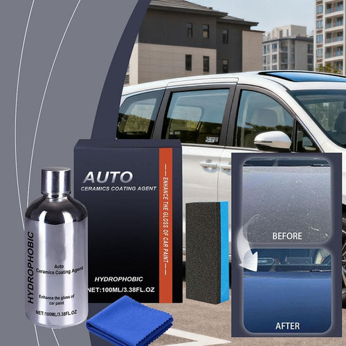 🔥LAST DAY 49% OFF - 🛞Auto Ceramics Coating Light Ceramic Coating for Cars, Long-Lasting Shine & Protection, Easy to Apply🚗✨