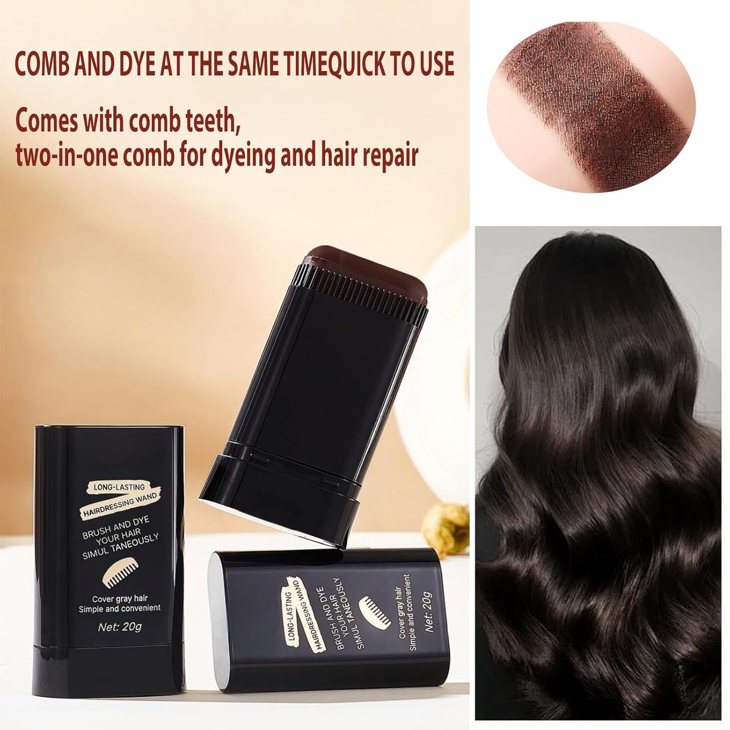 🔥Last Day 49% OFF -  💆✨Alcuras Hair Touch-Up Wand