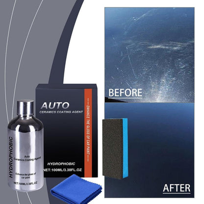🔥LAST DAY 49% OFF - 🛞Auto Ceramics Coating Light Ceramic Coating for Cars, Long-Lasting Shine & Protection, Easy to Apply🚗✨