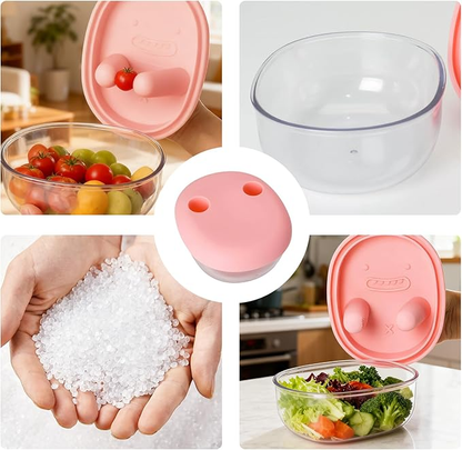 🧺Reusable Silicone Snack Container | Easy to Use, Leakproof for Beach & Picnic🏖️