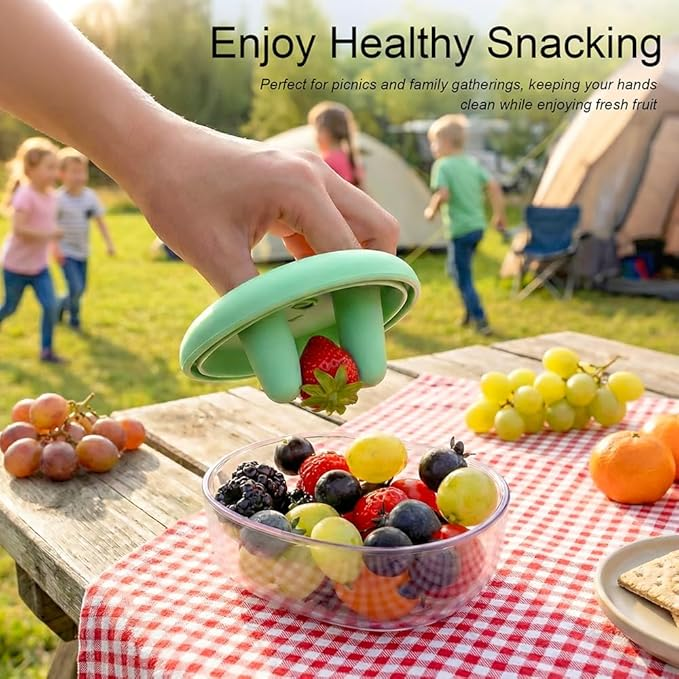 🧺Reusable Silicone Snack Container | Easy to Use, Leakproof for Beach & Picnic🏖️