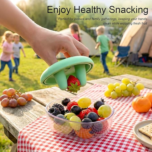 🧺Reusable Silicone Snack Container | Easy to Use, Leakproof for Beach & Picnic🏖️