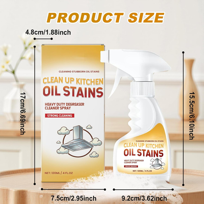 🔥LAST DAY 49% OFF - ✨Alcuras Kitchen Oil Stain Cleaner🧽