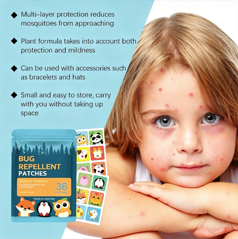 🔥Last Day 49% OFF  - ✨ Mosquito Repellent Stickers - 🌙Safe, Natural Protection for All-Day Outdoor Fun!🦟