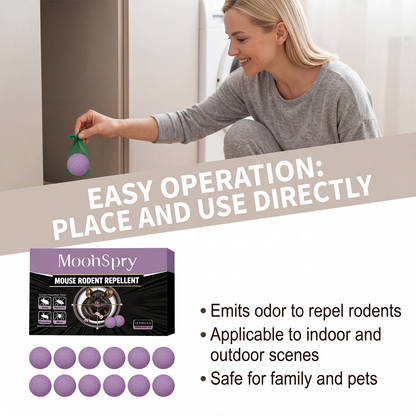 🔥Last Day 50% OFF - 🌿Natural Peppermint Pest Repellent Balls(12 Pack) – Keep Rats, Mice & Pests Away Safely🐭
