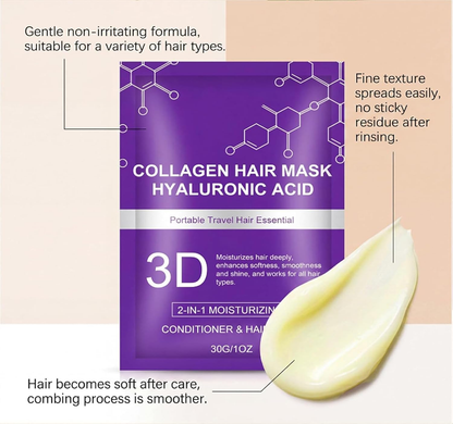 🔥Last Day 49% OFF -  ✨💇Alcuras Collagen & Hyaluronic Acid Hair Mask💆