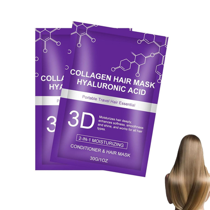 🔥Last Day 49% OFF -  ✨💇Alcuras Collagen & Hyaluronic Acid Hair Mask💆